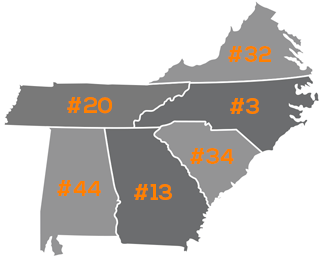 Solar Ranking Map