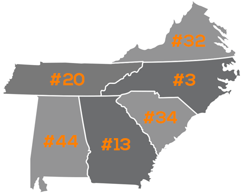 Solar Ranking Map